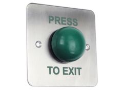 Conas DB-12A steel Door Release Button, green