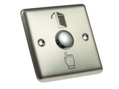 DB04 Conas Steel push button silver