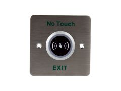 DB13C Conas No Touch Aluminium door release button with infrared sensor. 