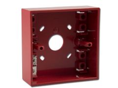 Boîte de montage Notifier SR1T rouge pour détecteurs manuels adressables