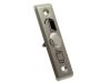 DB-03 Conas Steel Push Button - silver narrow version