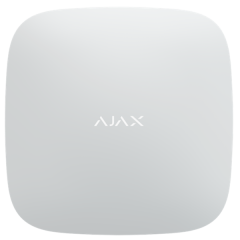 Ajax Hub Plus White + GSM with 2x SIM 3G, LAN and Wi-Fi