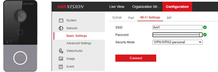 hikvision connect setup